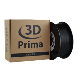 Prima 3D Prima Basic PLA - 1.75mm -1kg - Black