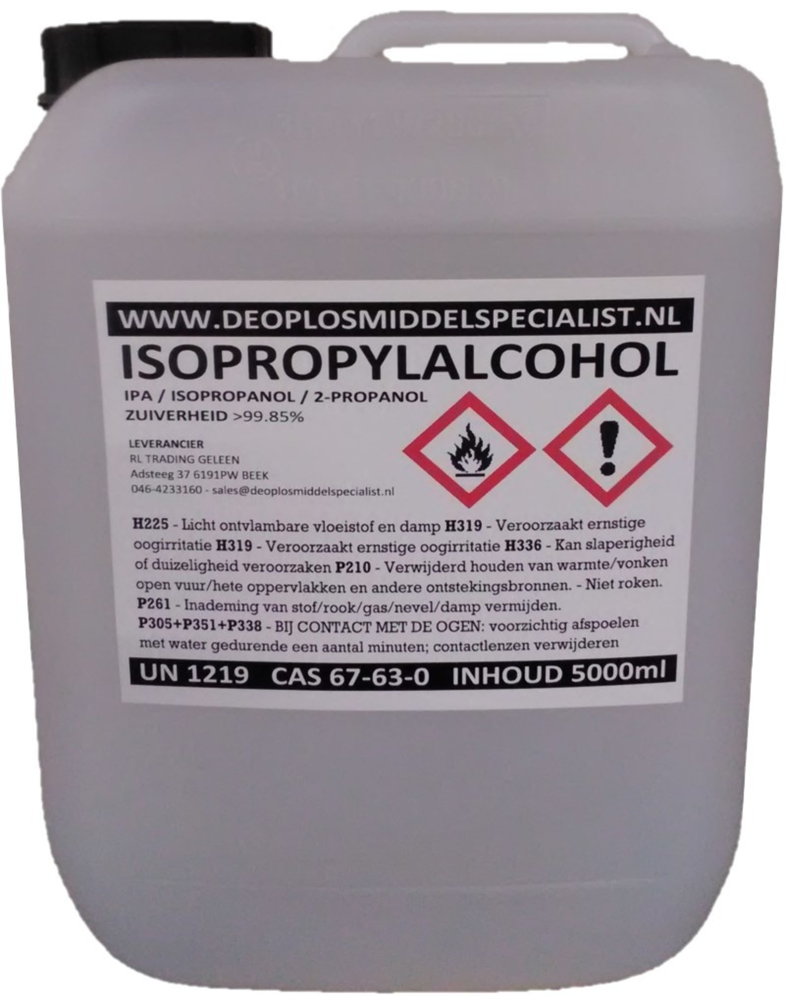 Isopropylalcohol 3DINTHEBOX