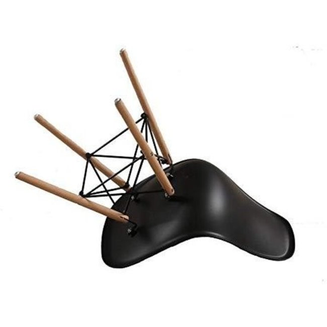 Vista Bene® Vista Eetkamerstoelen – Zwart – Luxe Kuipstoelen – Moderne Woonkamer