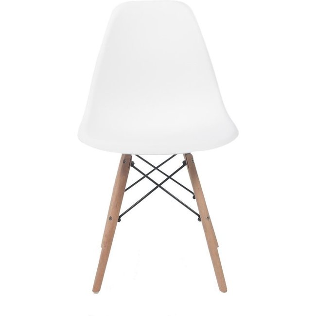 Vista Bene® Vista Eetkamerstoelen – Wit – Luxe Kuipstoelen – Moderne Woonkamer