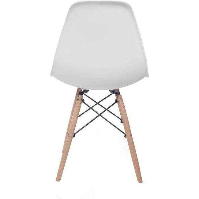 Vista Bene® Vista Eetkamerstoelen – Wit – Luxe Kuipstoelen – Moderne Woonkamer