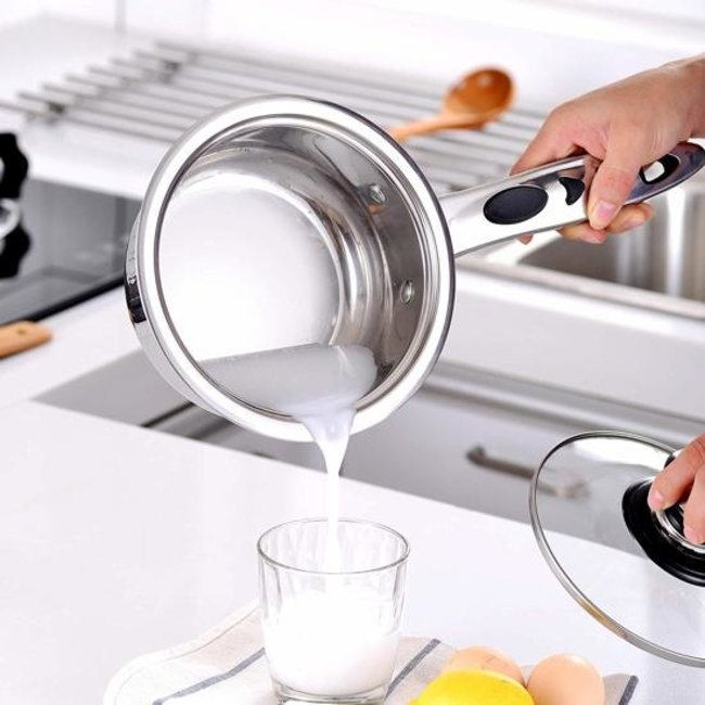 Swiss Pro+  - Luxe Pannenset RVS - 16-delig - Zilver