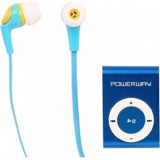 Powerway PowerWay MP3 Speler - Blauw