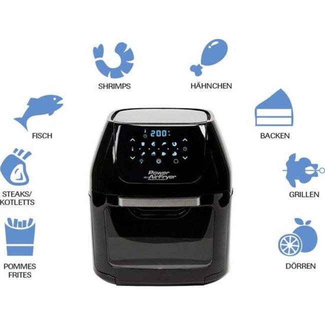 Royal Swiss | Power Multi-Function Deluxe - Hetelucht friteuse