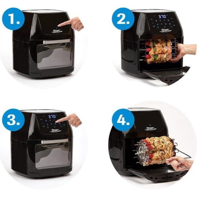 Royal Swiss | Power Multi-Function Deluxe - Hetelucht friteuse