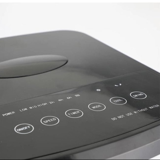 Aero® LED Mobiele Aircooler 3 in 1 | Lucht Koeler - Bevochtiger - Reiniger / Zuiveraar | Met Afstandsbediening