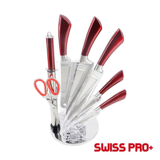 Swiss Pro+ Messenset - 8 delig - Inclusief standaard