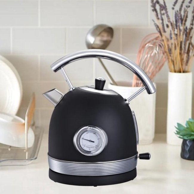 Swiss Pro+ | Retro Waterkoker 1,8L 2200W - Elektrisch - Classic Design