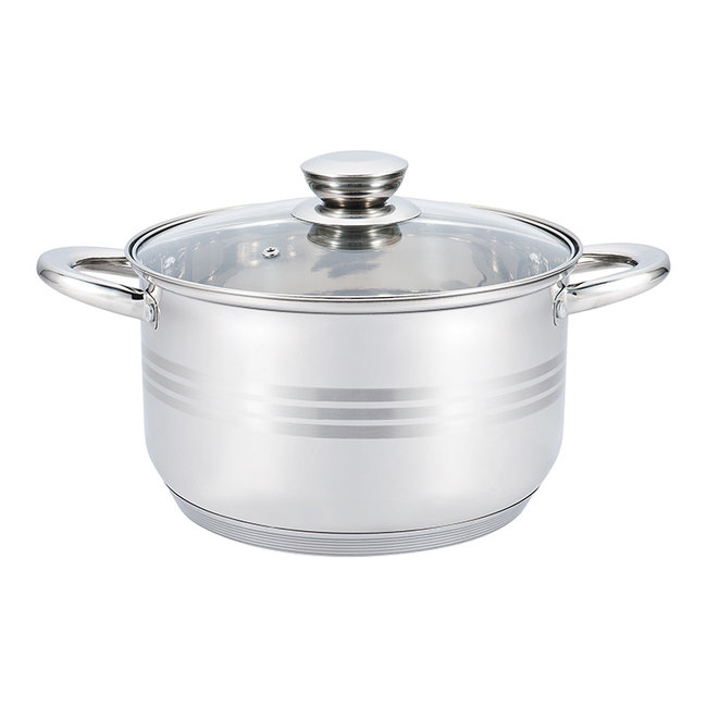 Swiss Pro+  | Luxe Pannenset - 12 delig - RVS