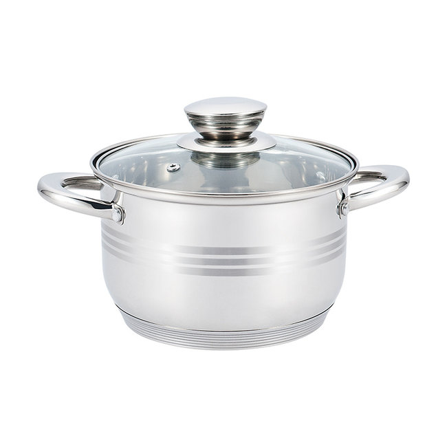 Swiss Pro+  | Luxe Pannenset - 12 delig - RVS