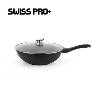 Swiss Pro+ Marmeren Wokpan | Alle Warmtebronnen