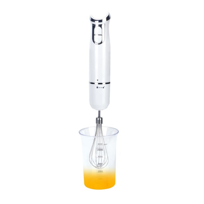 Swiss Pro+  | 3 in 1 Multifunctionele Staafmixer met Blender en Klopper - 700 W - RVS