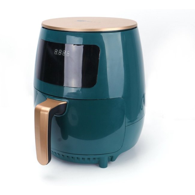 Swiss Pro+ | Intelligente Airfryer Digitaal- 5,5L - XXXL - Limited Model 2021 - Olive Green