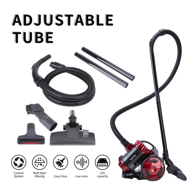 Swiss Pro+ | Stofzuiger Zonder Zak - Stofzuiger Cyclonische Vaccuum | 1600W TURBO | Limited Edition