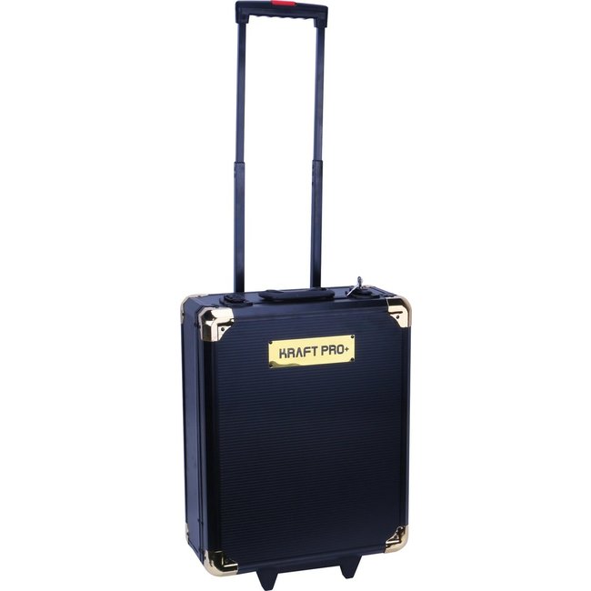 Kraft Pro+ | Gereedschapskoffer 599-delig - Trolley - 37x20x50 cm
