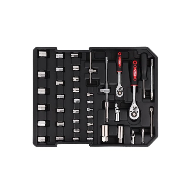 MSA | 610-Delige Mega Gereedschapstrolley - Gigantische Kist Vol Essentiële Tools | Limited Edition