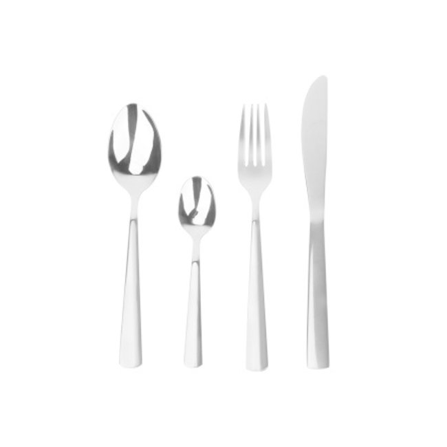 Swiss Pro+ | Bestekset in Koffer - 72 delig - 12 persoons- Zwitsers Kwaliteit - Complete Set - 100% roestvrijstaal - Classic