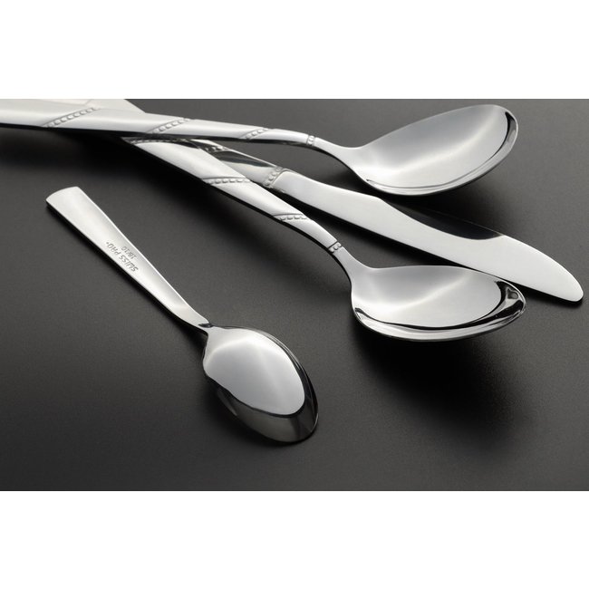 Swiss Pro+ | Bestekset in Koffer - 72 delig - 12 persoons- Zwitsers Kwaliteit - Complete Set - 100% roestvrijstaal - Modern
