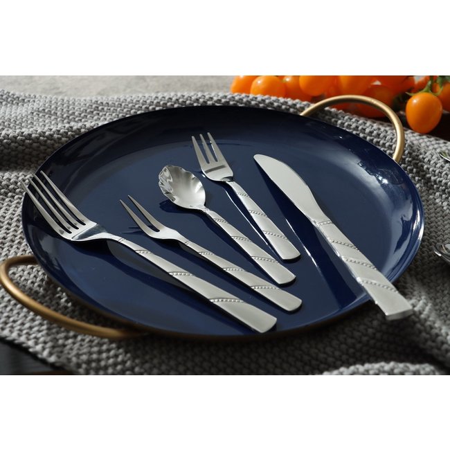 Swiss Pro+ | Bestekset in Koffer - 72 delig - 12 persoons- Zwitsers Kwaliteit - Complete Set - 100% roestvrijstaal - Modern