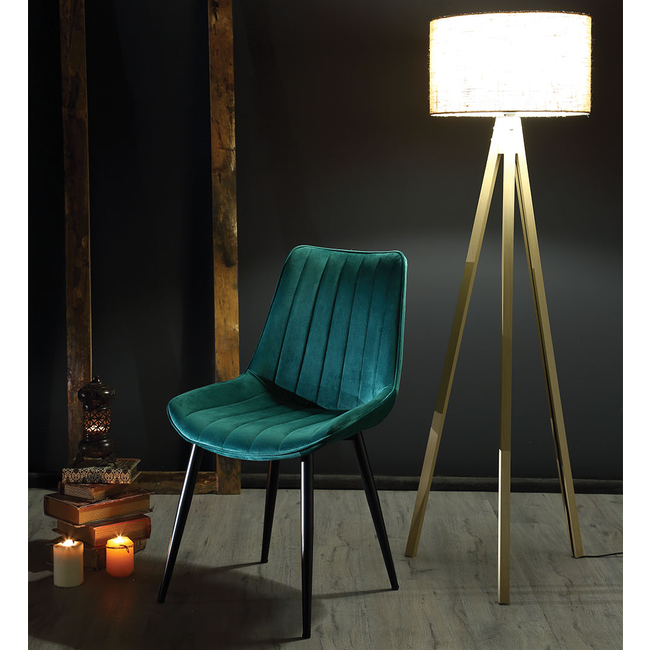 Swiss Homes®  | Luxe Venus Eetkamerstoelen | Forest Green (Groen) - Set van 4 | Nieuw Collectie!
