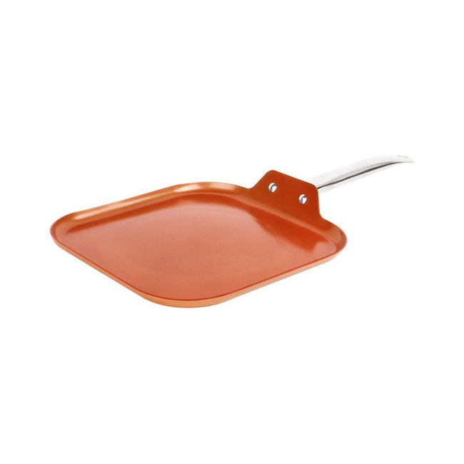 Swiss Homes® | 12 Delige Pannenset Koper - Aluminium - Koper (Pure Copper) - Wok - Steelpan - Glazen Deksel | PFAS-vrij | Limited Edition