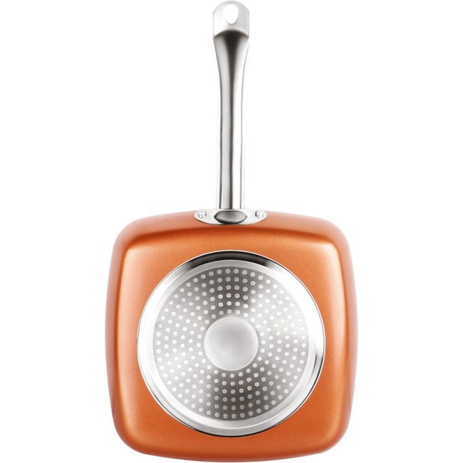 Swiss Homes® | 12 Delige Pannenset Koper - Aluminium - Koper (Pure Copper) - Wok - Steelpan - Glazen Deksel | PFAS-vrij | Limited Edition