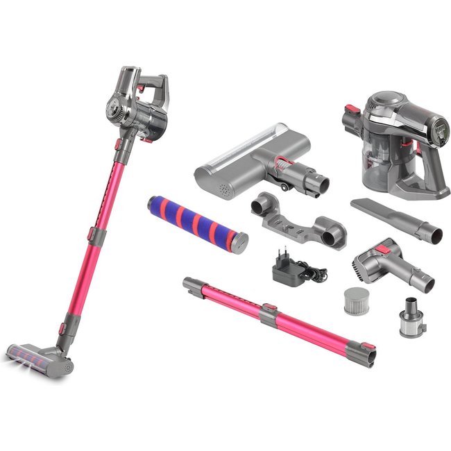 Swiss Pro+ | Steelstofzuiger V12 Draadloos - Oplaadbaar - Milieuvriendelijk | Met Turbofunctie