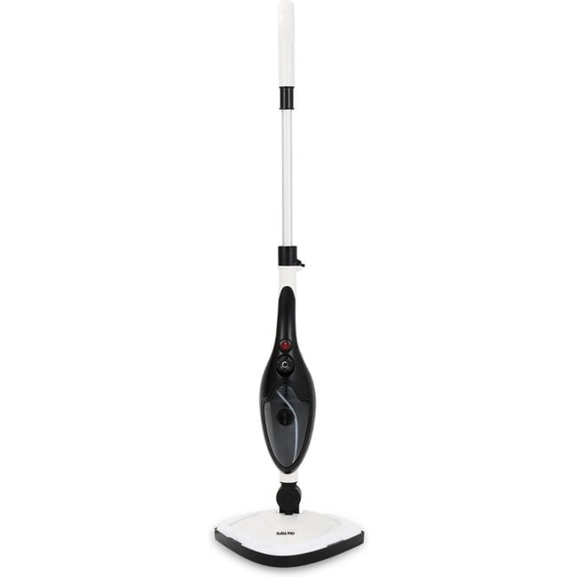 Swiss Pro+  | Stoomreiniger 10 in 1 Handstomer - Met Opzetstukken Voor Alle Vloeren, Bank, Badkamer En Tapijt - Zwart