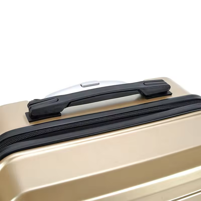 Swiss Homes® Deluxe No. 9 – Luxe 3-delige Kofferset – Shadow Gold (Goud)  met TSA-slot – 20/24/28 inch – Dubbele wielen