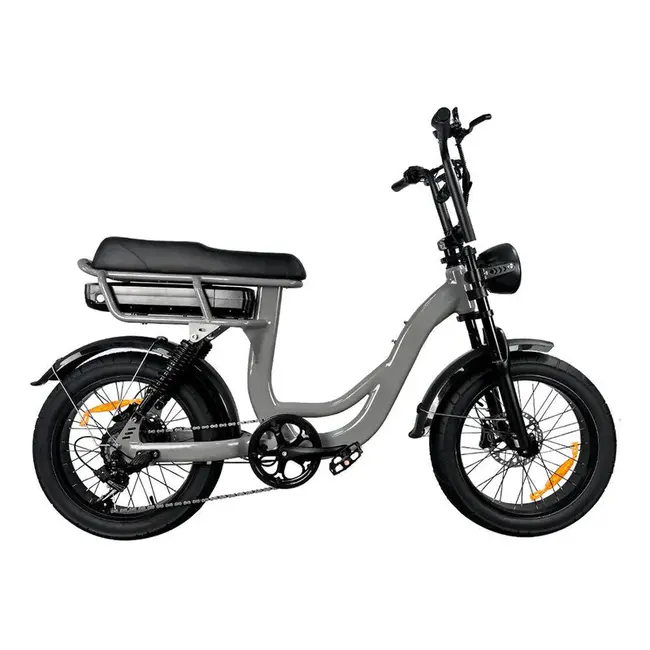 EB8  PRO - 250 Watt - Elektrische Fiets / Fatbike - Hydraulisch | Nardo Grey (Grijs) - Limited Edition