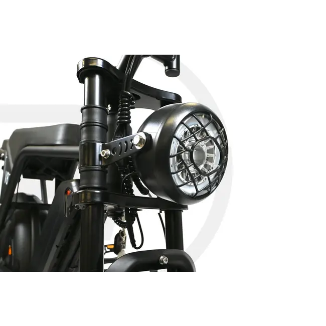 OUXI®  V8 5.0 - Elektrische Fiets – Fatbike – 250W – 25 km/u – 80 km Bereik – 7 Versnellingen – 2025 Edition – Alarmsysteem – Inclusief Achterzitje