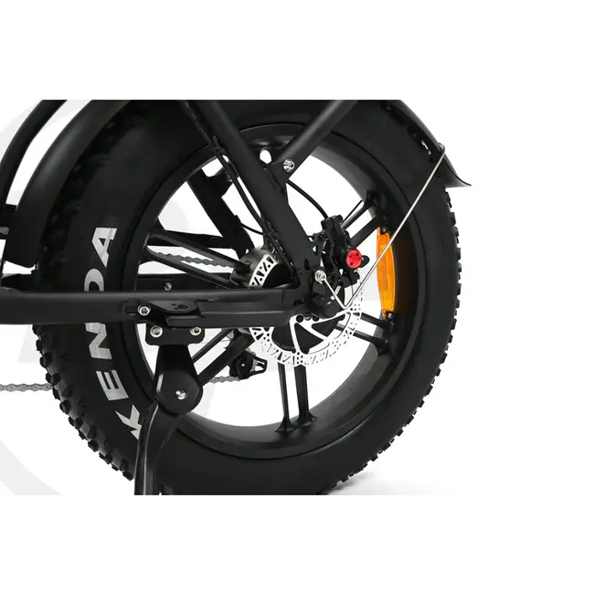 OUXI®  V8 5.0 - Elektrische Fiets – Fatbike – 250W – 25 km/u – 80 km Bereik – 7 Versnellingen – 2025 Edition – Alarmsysteem – Inclusief Achterzitje