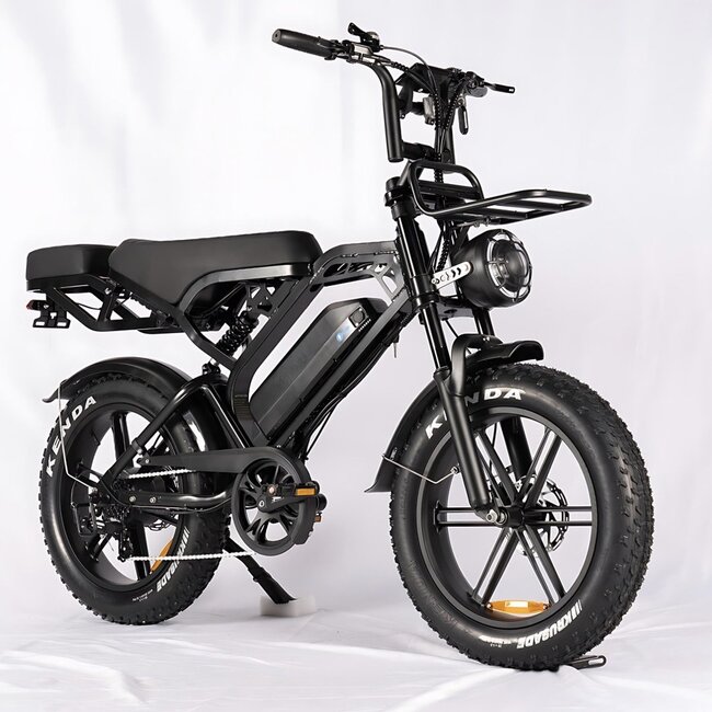 V20 PRO® Fatbike - Elektrische Fiets 250W – 25 km/u – 80 km actieradius – 7 Versnellingen – Alarmsysteem