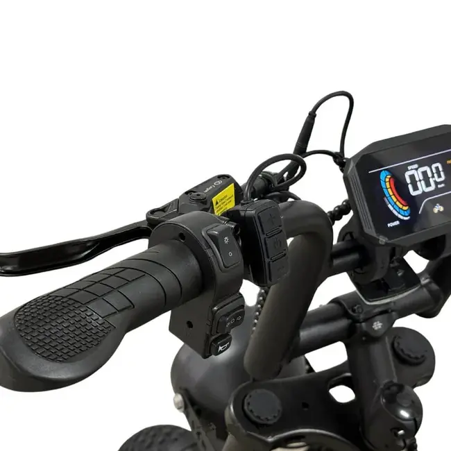 V20 PRO Mini Fatbike – Kinderfatbike – Hydraulische Remmen – Elektrische Kinderfiets – Zwart – Stoer & Veilig – Straatlegaal