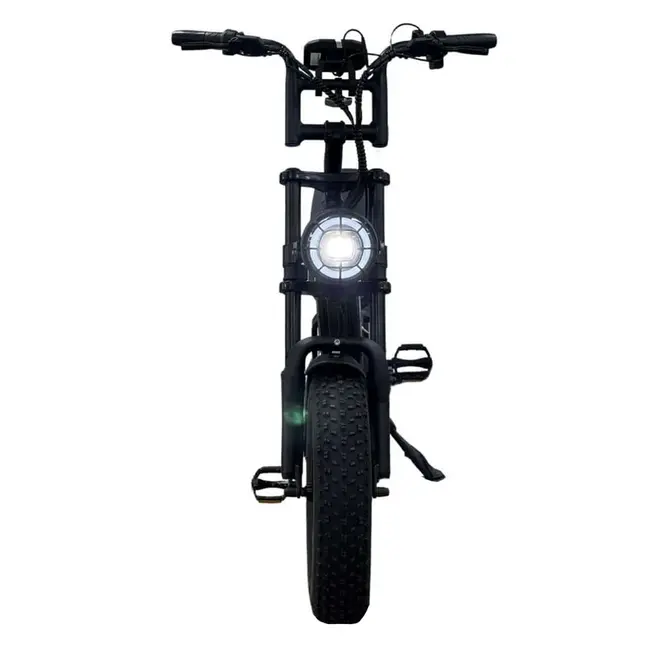 V20 PRO Mini Fatbike – Kinderfatbike – Hydraulische Remmen – Elektrische Kinderfiets – Zwart – Stoer & Veilig – Straatlegaal