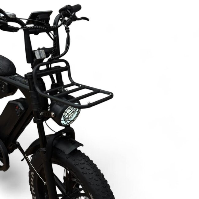 OUXI® V8 PRO 5.0 - Elektrische Fiets – Fatbike – Dubbele Accu – 150 km Bereik – 250W – 25 km/u – 2026 Long Range Edition – Inclusief Voorrek