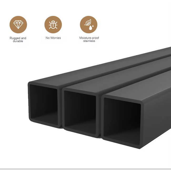 Swiss Homes® | Luxe Salontafel - Marmer Look & Glas - Set van 2   | Mystic White - Square