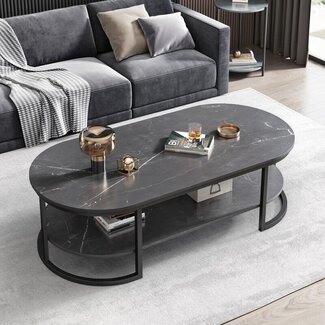 Swiss Homes® Zarix Series | Salontafel – Marquana Black