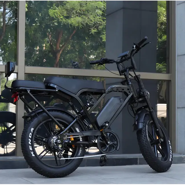 OUXI®  X80 PRO | Elektrische Fiets - Fatbike - 80 km Bereik - 25 km/u - 250W E-Bike - Alarmsysteem - GPS Locatie - NFC Unlock  - Special Edition