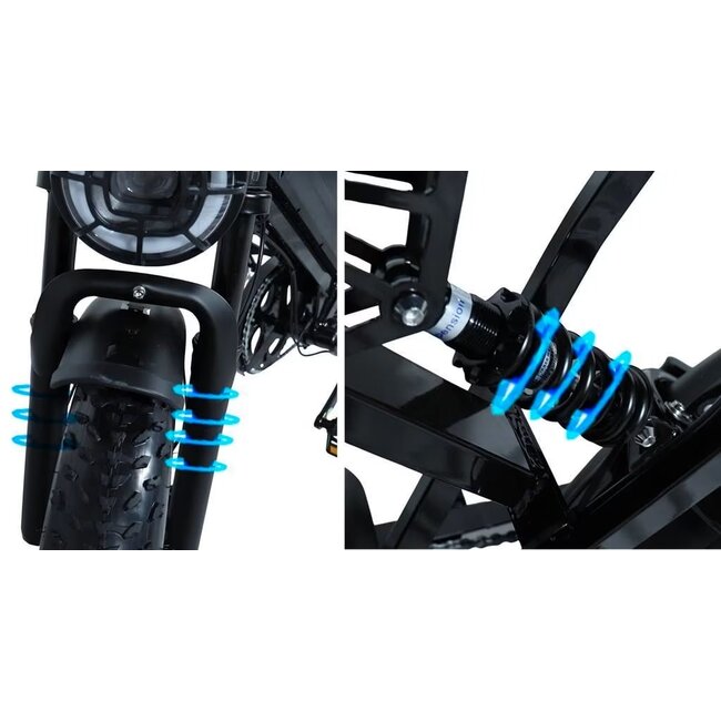 OUXI® X90 PRO | Fatbike 2026 • NFC Unlock • GPS • Alarm • 250W • 25 km/u (Legaal)