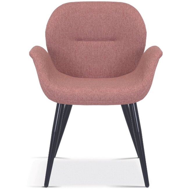 Swiss Homes® Elara Rose – Roze– Comfortabel – Moderne Stoffen Kuipstoel