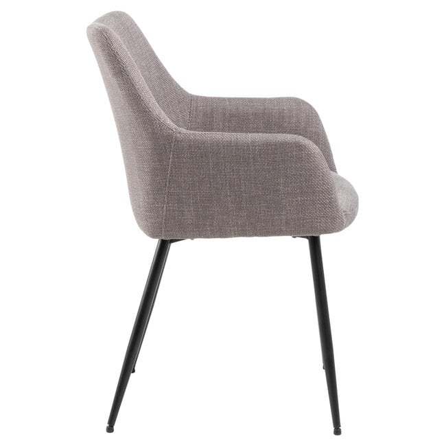 Lizzy dining chair with armrest (set of 2)