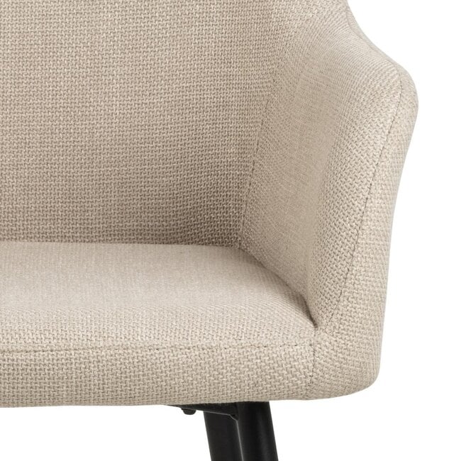 Lizzy dining chair with armrest (set of 2)