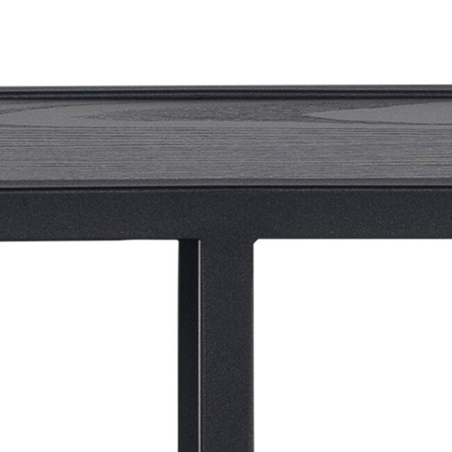 Swiss Homes® Octa Noir | Wandrek 77 CM – Achthoekig - Zwart