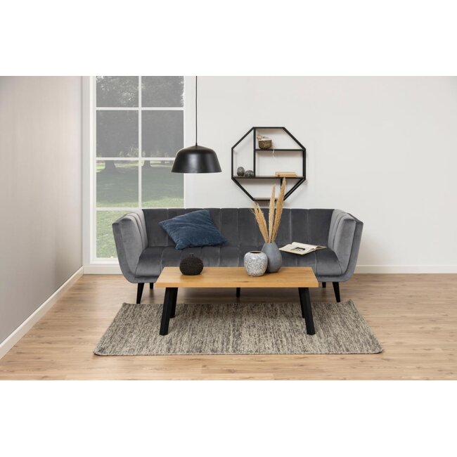 Swiss Homes® Octa Oak | Wandrek 77 CM – Achthoekig - Hout