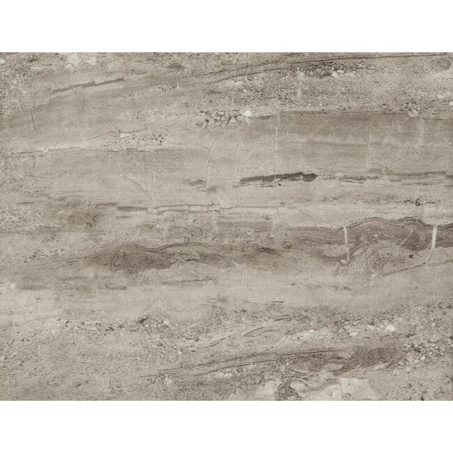 Swiss Homes® Salontafel – Travertine Look – 100x75x36 - Grijs | Solana