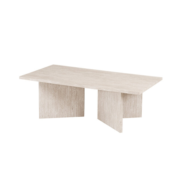 Swiss Homes® Salontafel 'Litar' Interieur - Travertin Beige