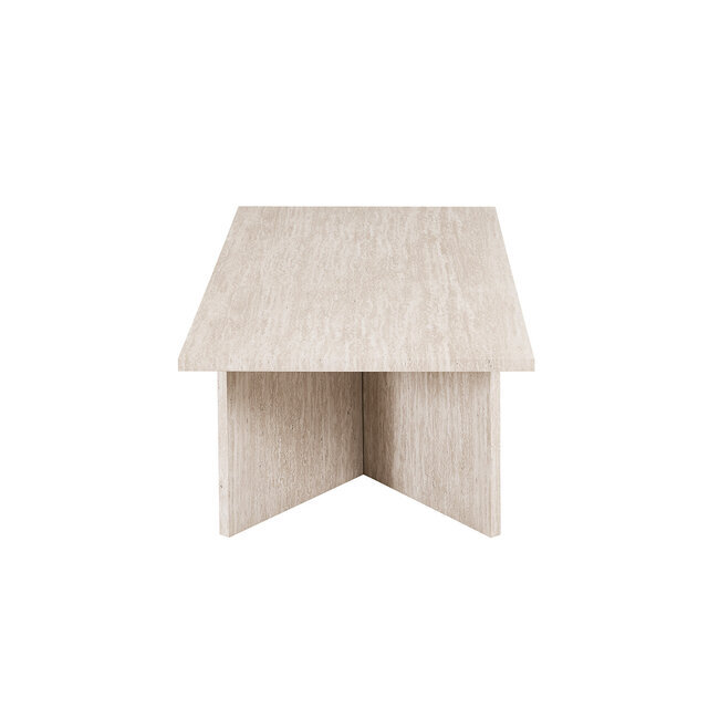 Swiss Homes® Salontafel 'Litar' Interieur - Travertin Beige