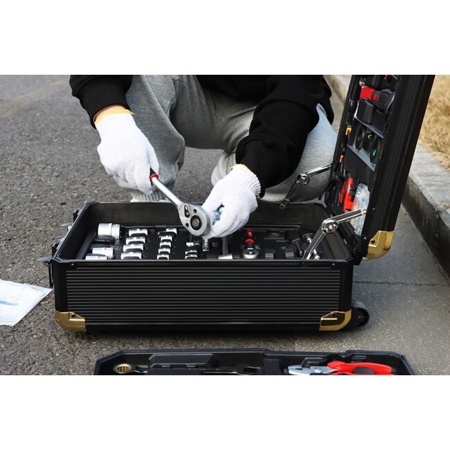 Metallo | ProMax 599-Delige Gereedschapstrolley - Gigantische Kist Vol Essentiële Tools | Limited Edition