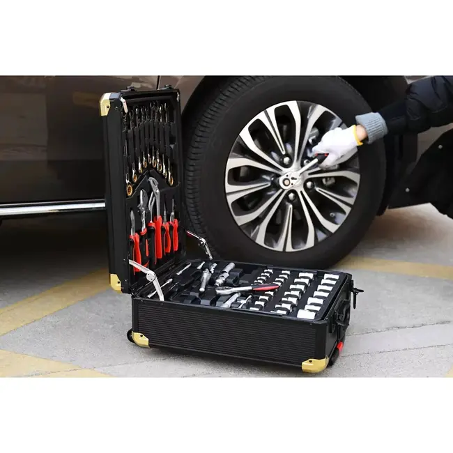Metallo | ProMax 599-Delige Gereedschapstrolley - Gigantische Kist Vol Essentiële Tools | Limited Edition